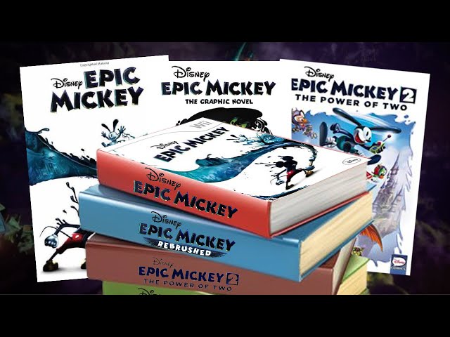 Epic Mickey as a BOOK?! | Epic Mickey in Print - YouTube