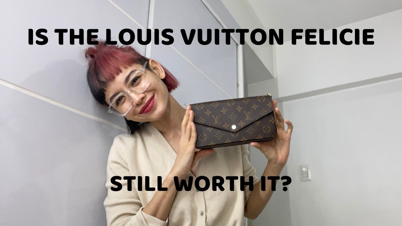 Louis Vuitton Felicie Pochette Unboxing + What Fits Inside + Mod Shots 