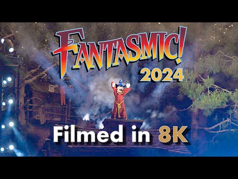 Fantasmic Disneyland 2024 Filmed In 8K