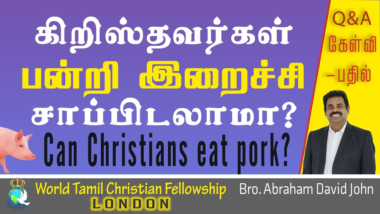Can Christians eat pork? ?