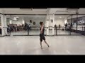 Grand Fouetté Sauté: ballet class tutorial (beginner) の動画、YouTube動画。