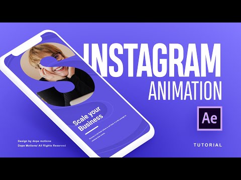 Instagram Story Animation in After Effects - After Effects Tutorial (Free Project)