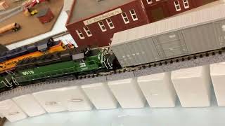 BN 8023 and 8019 train