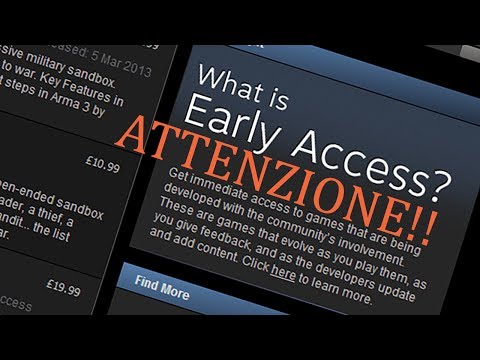 Video: Valve Rafforza Le Regole Di Accesso Anticipato A Steam Per Gli Sviluppatori