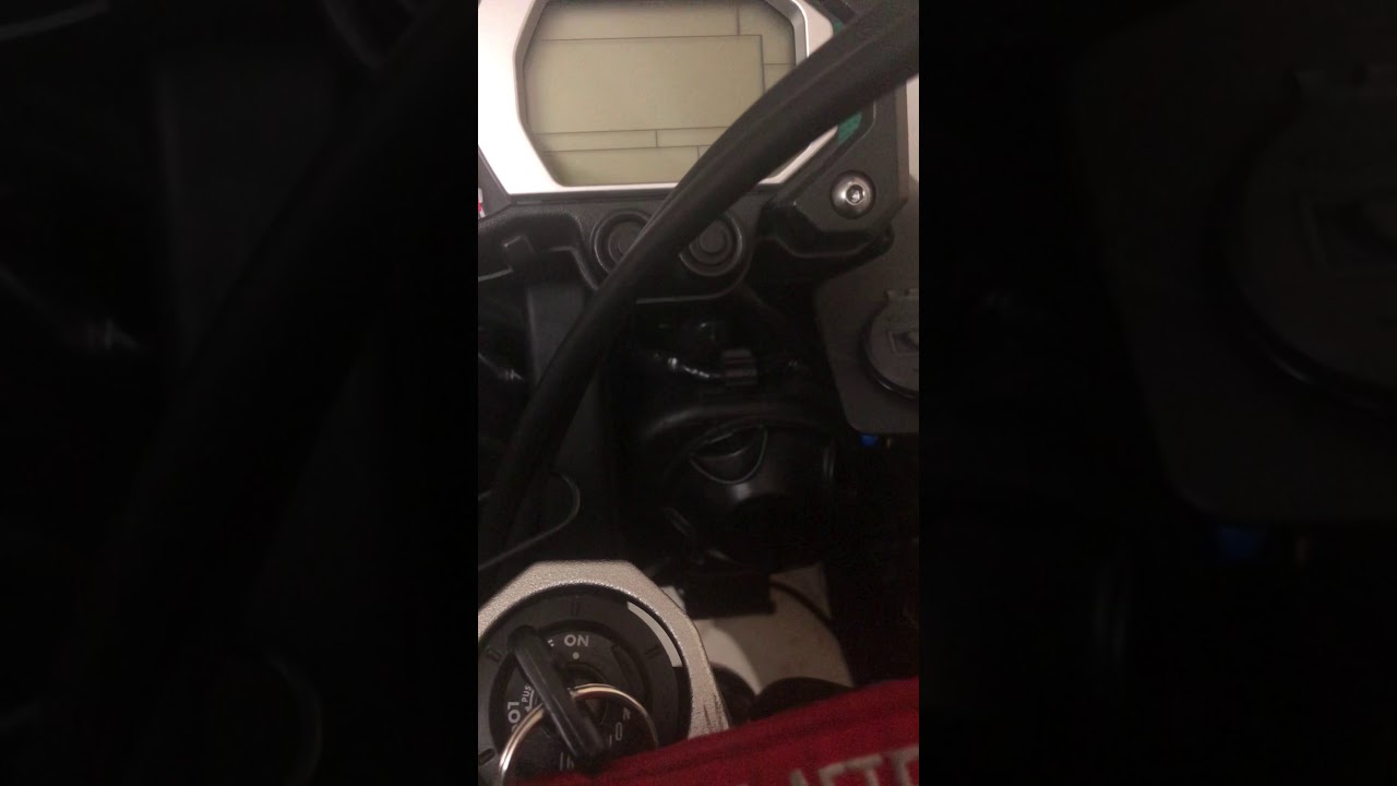 How to enter diag mode on a gen 1 Yamaha Super Tenere