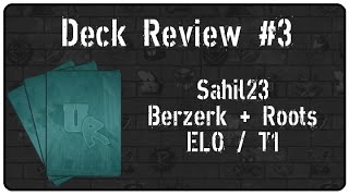 Urban Rivals Deck Review #3: ELO T1 Berzerk + Roots