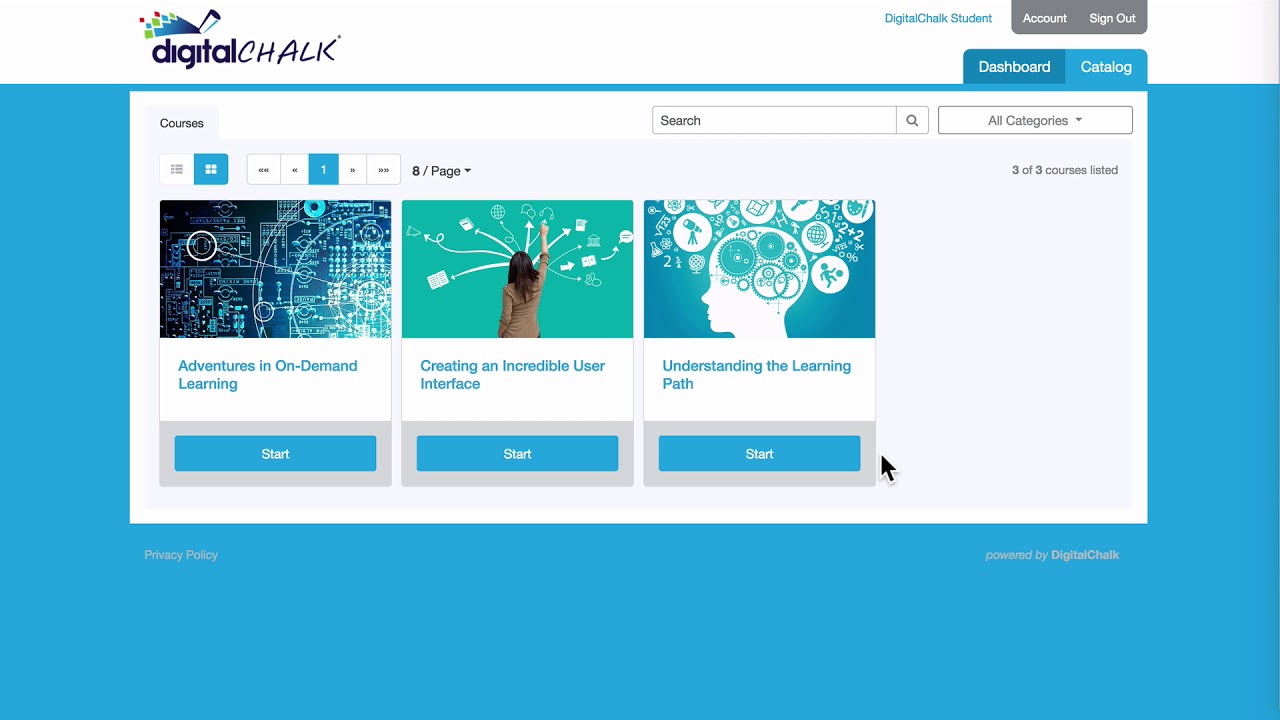 DigitalChalk Streamlined Learner Registration YouTube