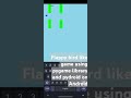 Flappy bird like game using pygame and Pydroid 3 on Android