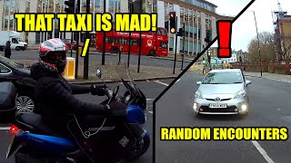 Delivery rider calls out bad taxi driver - Random Encounters