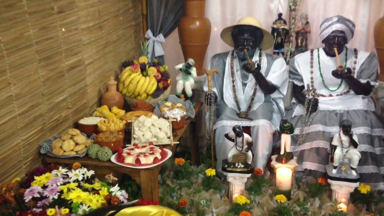 Festa de 7 anos e Homenagem aos Pretos Velhos 2016 - YouTube