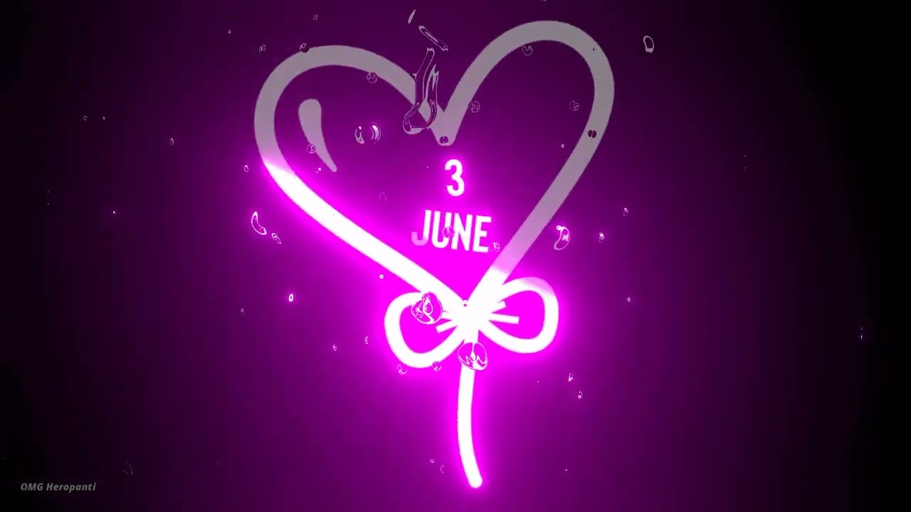 💝 3 June Happy Birthday status | 30sec black screen WhatsApp status | birthday lyrics