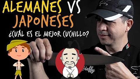 ¿Son mejores los cuchillos alemanes o japoneses?