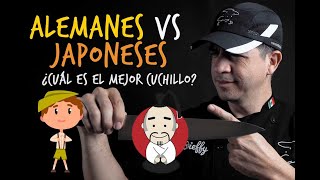 CUCHILLOS Japoneses VS Alemanes LAS DIFERENCIAS