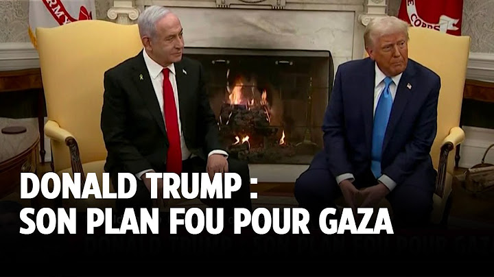 Donald Trump : son plan fou pour Gaza｜LCI