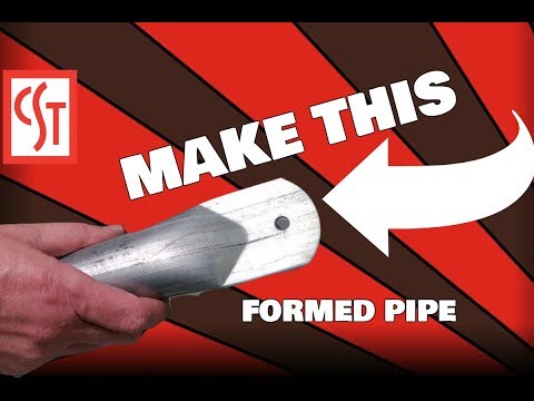 Using a Die Set on Your Press to Form Tube