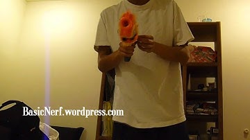 Nerf Barricade RV-10 Rate Of Fire Test