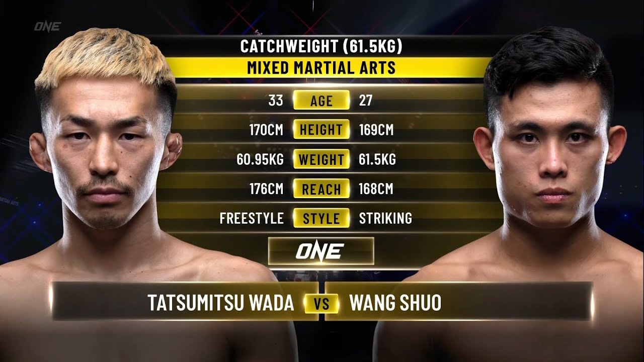 Sixth/MARTIAL LAW SWEDENBORG(DIEZW3Eメンバー Tatsumitsu Wada vs. Wang Shuo | ONE Championship Full Fight