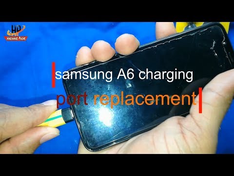 Samsung Galaxy A6 A600f  Charging port Replacement 2020 by hardware phone