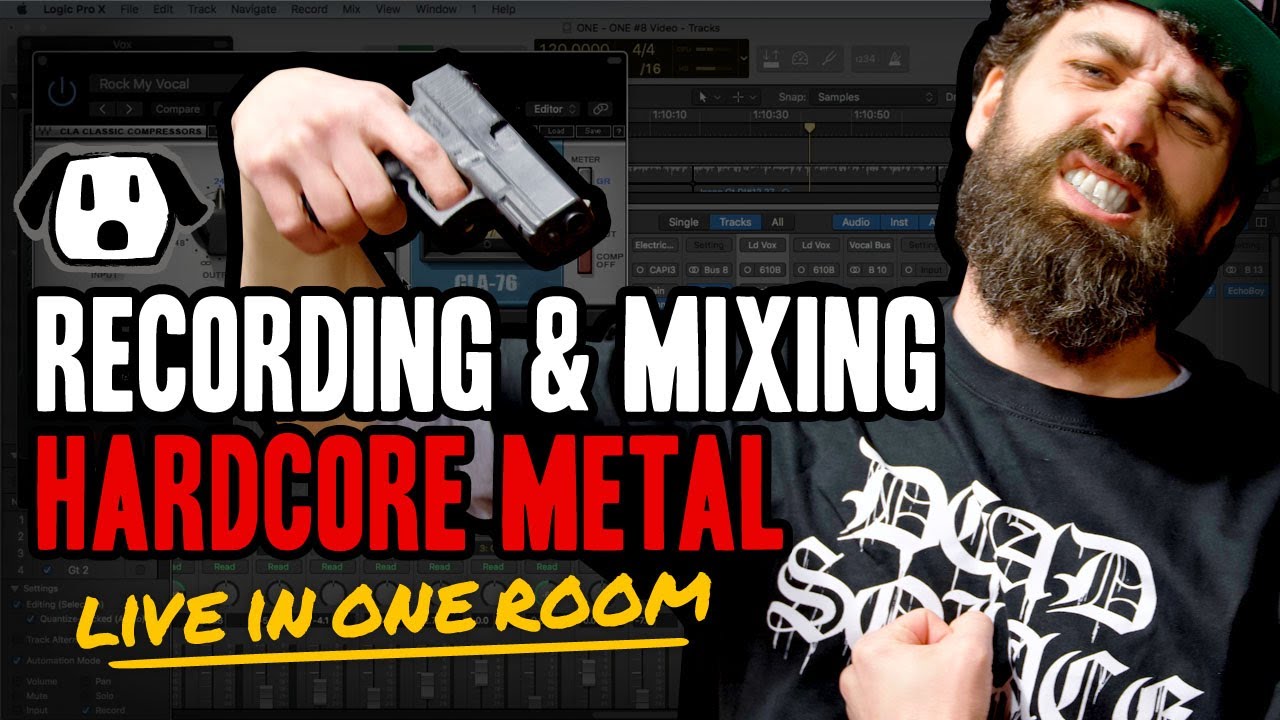 Recording & Mixing Hardcore Metal Live in One Room - YouTube