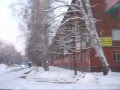 город в лесу - зимний Академгородок..