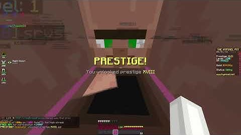 POV : Your prestige passes your age | Hypixel Pit