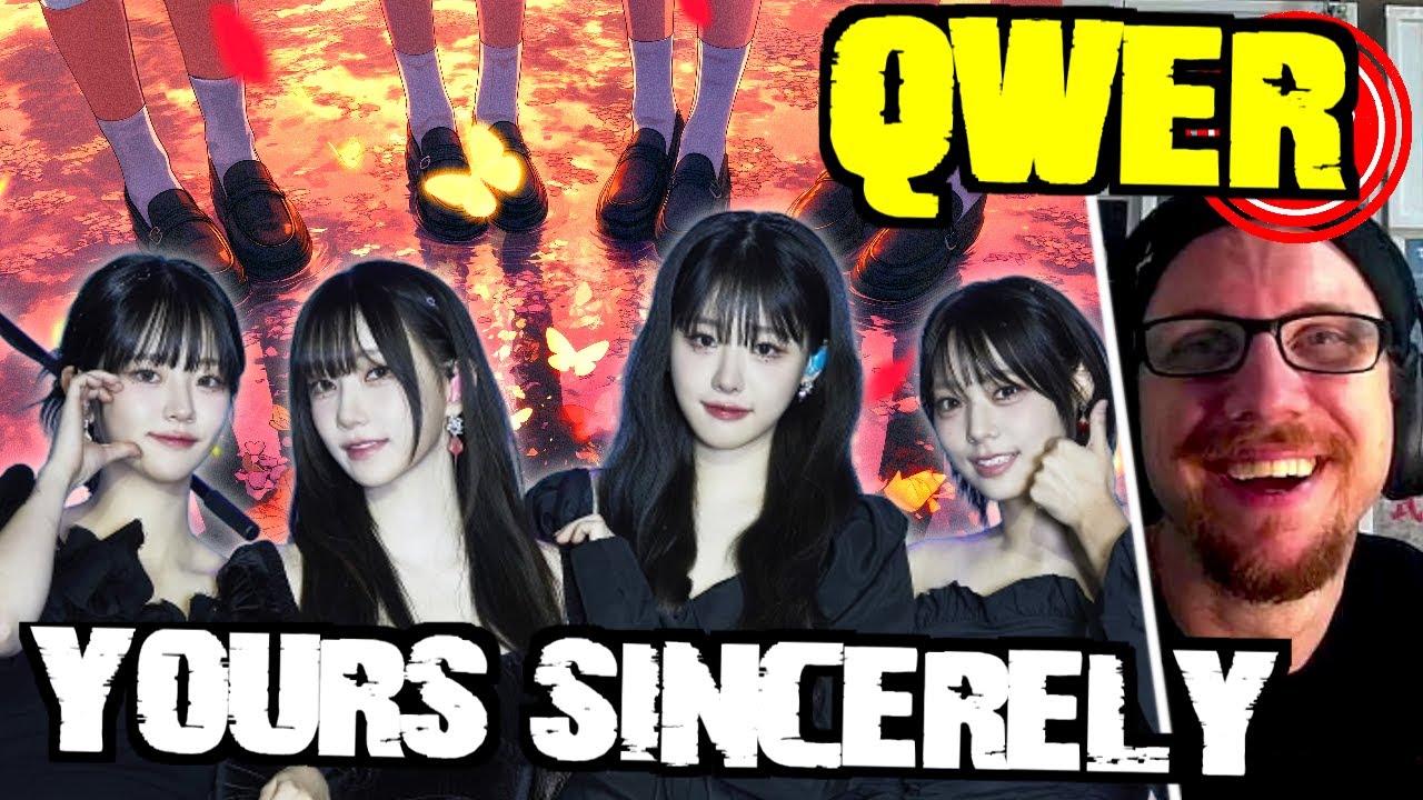 QWER 🖋️「 YOURS SINCERELY 」...reaction to the band's beautiful final ballad