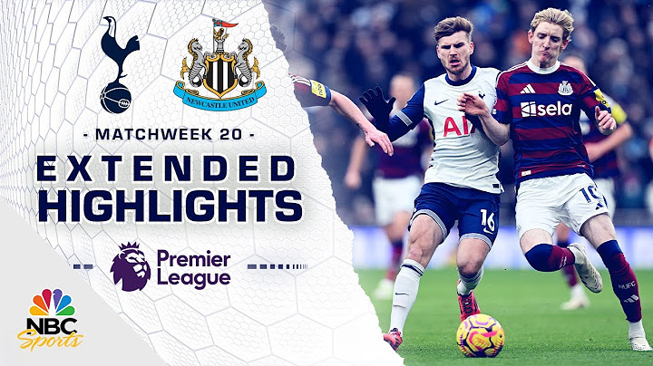 Tottenham Hotspur v. Newcastle United | PREMIER LEAGUE HIGHLIGHTS | 1/4/2025 | NBC Sports