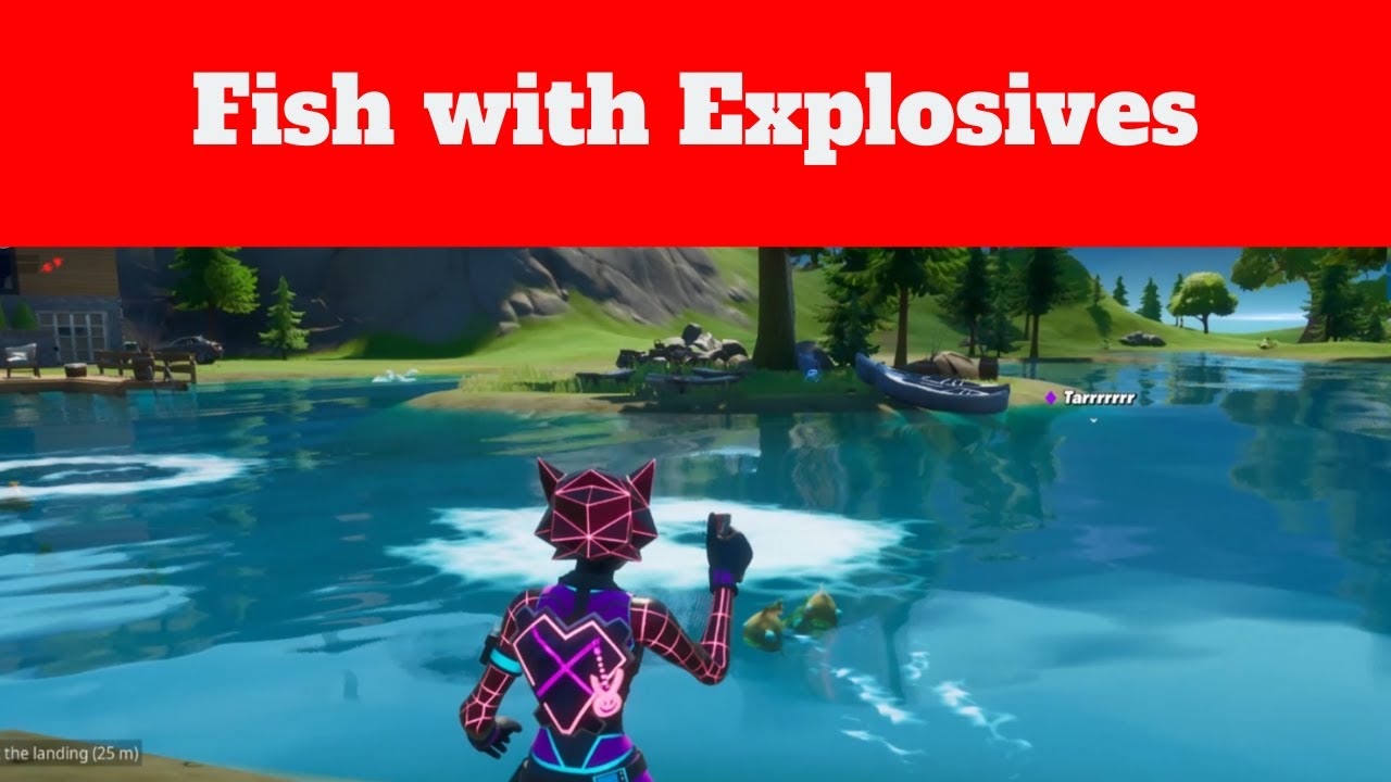 Fortnite Fish With Explosives YouTube
