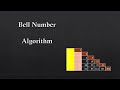 Bell_Number Algorithm& program