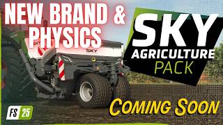 NEW BRAND & GAME PHYSICS! - Sky Agriculture Pack - Farming Simulator 25