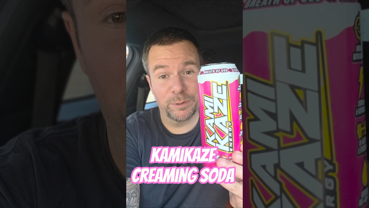 Kamikaze Creaming Soda Energy… $6+ at the servo 😬