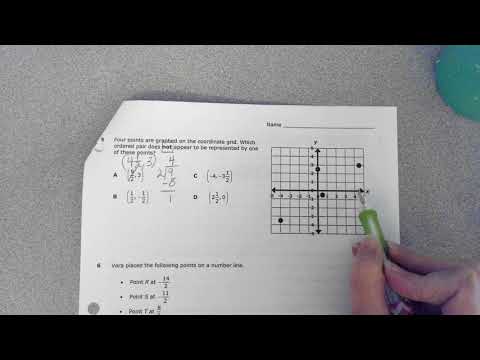 Fractions on a Coordinate Grid