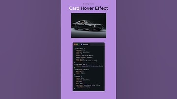 Card Hover Effect using HTML & CSS! #card #imageEffect #HoverEffect  #coding #html #htmlcss  #python