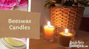 How To Make Beeswax Candles at Home | Step-by-Step Tutorial For Beginners