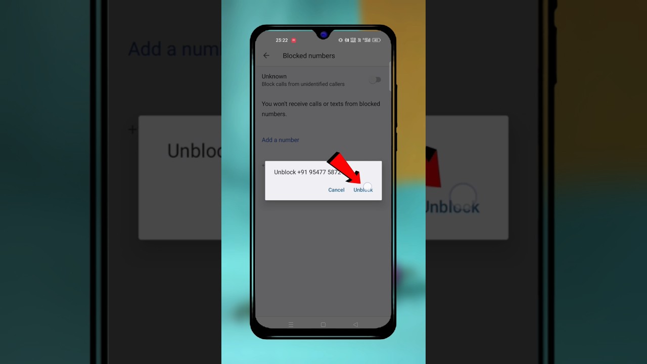 Blocked number ko unblock kaise kare 😐 How to unblock on phone 