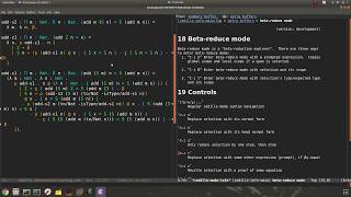 Cedille Minicast: Interactive theorem-proving with the beta-reduction buffer