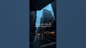 وأن ليس للإنسان إلا ما سعى|سورة النجم~الآية39~القارئ الشيخ #ياسر_الدوسري ~🎧🤍