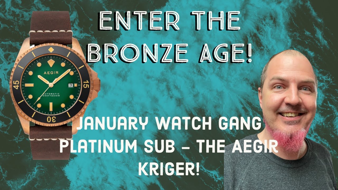 Unboxing the Watch Gang Platinum Sub for January, the Aegir Kriger!