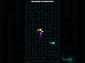 4 Colors vs The IMPOSSIBLE Maze! 🌀⚡️#mazerace #satisfying #physics #neon #shorts