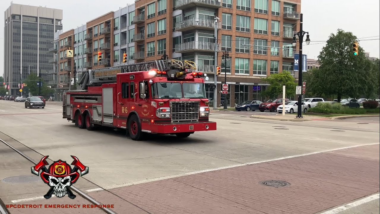 Detroit Fire Department Ladder 20 Responding PRIORITY 1 STILL ALARM ...