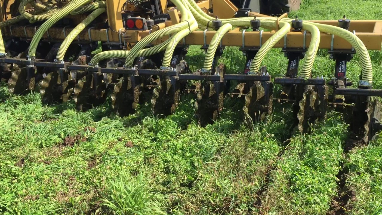 Low Disturbance Injection into Living Crop