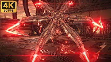 Armored Core 6 - Sea Spider Boss Fight [4K 60FPS] [PS5]