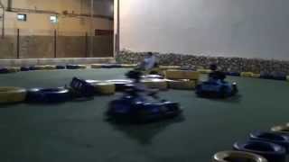 Chloe Go Karting in Majorca Cala Bona