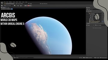 ArcGIS world 3D maps within #unrealengine5