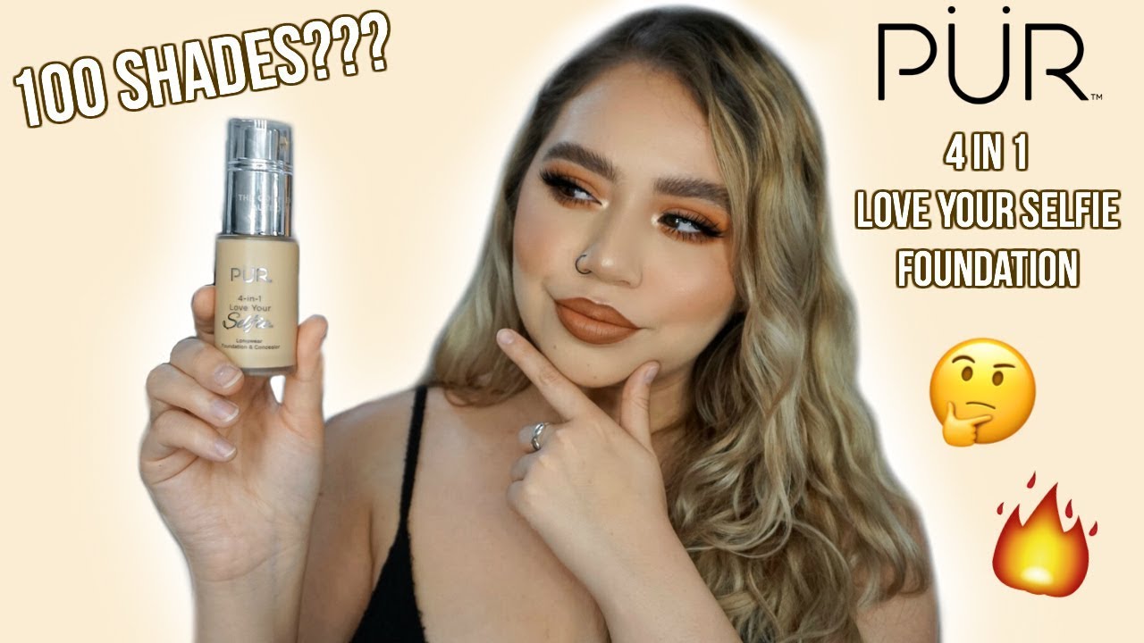 NEW PUR LOVE YOUR SELFIE FOUNDATION | WEAR TEST + REVIEW