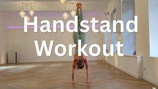 Handstand Training for Real Beginners - Build Strength, Control & Mobility (follow along) pt. 1