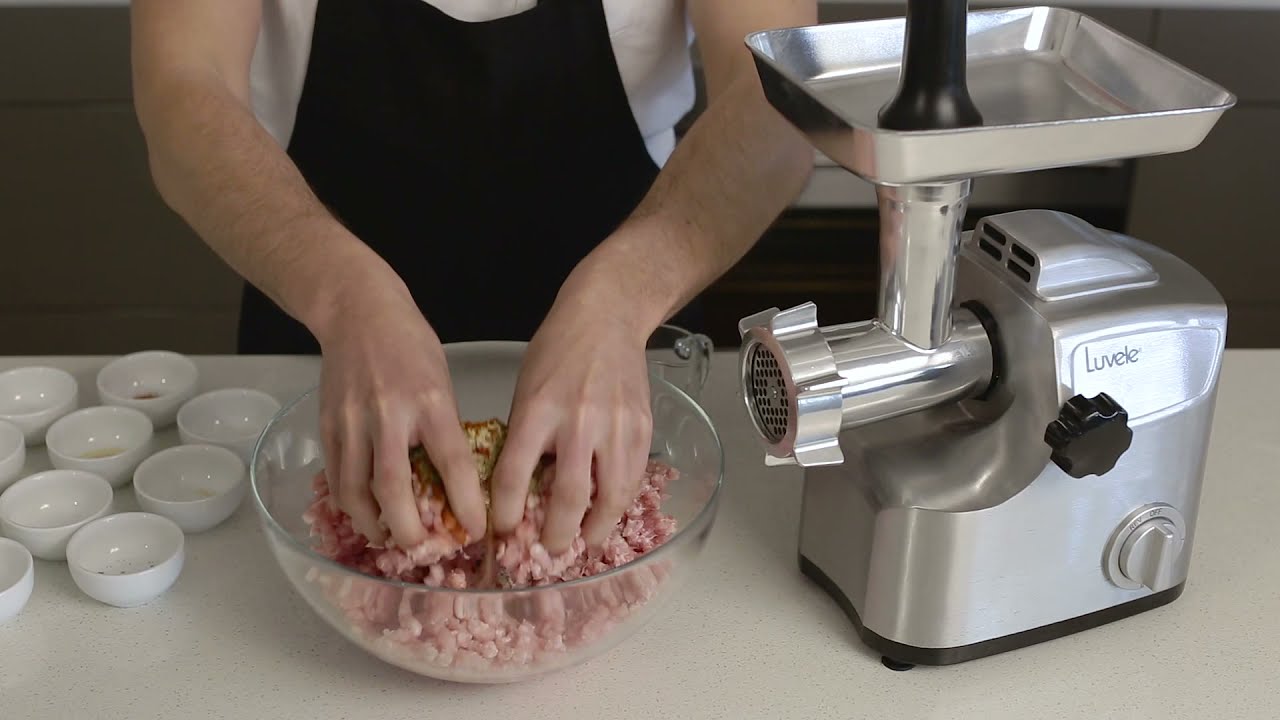 Homemade Italian Sausage recipe with the Luvele Ultimate Meat Grinder  Sausage Maker 