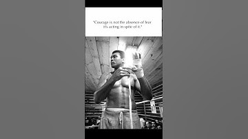 Courage is not the absence of fear — it’s acting in spite of it.