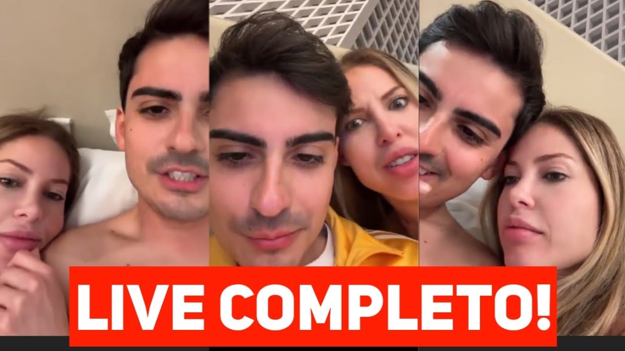 Dudu Camargo e Saory abrem o jogo em live com milhares de fãs pós a fazenda 17 