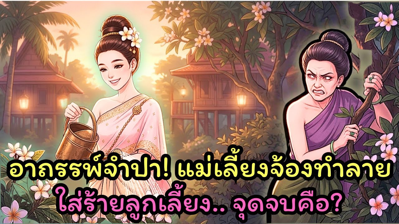 คำสาปใต้ต้นลีลาวดี! แม่เลี้ยงใช้มนต์ดำใส่ร้ายลูกเลี้ยง สุดท้ายกรรมตามสนอง